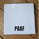 Paaf zwart wit
