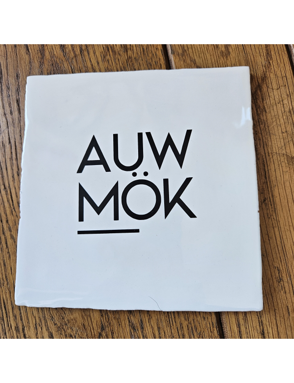 Auw mök zwart wit Auw mök zwart wit