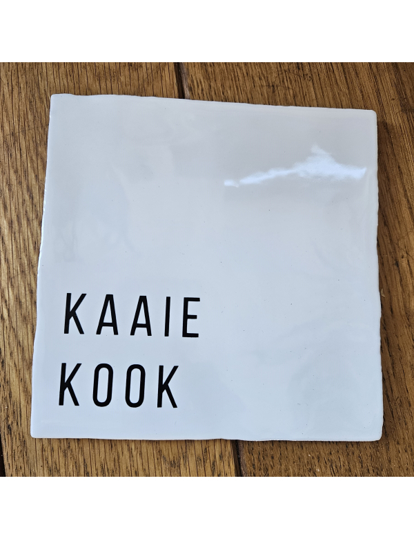 Kaaie kook zwart wit Kaaie kook zwart wit