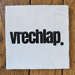 Vrechlap zwart wit