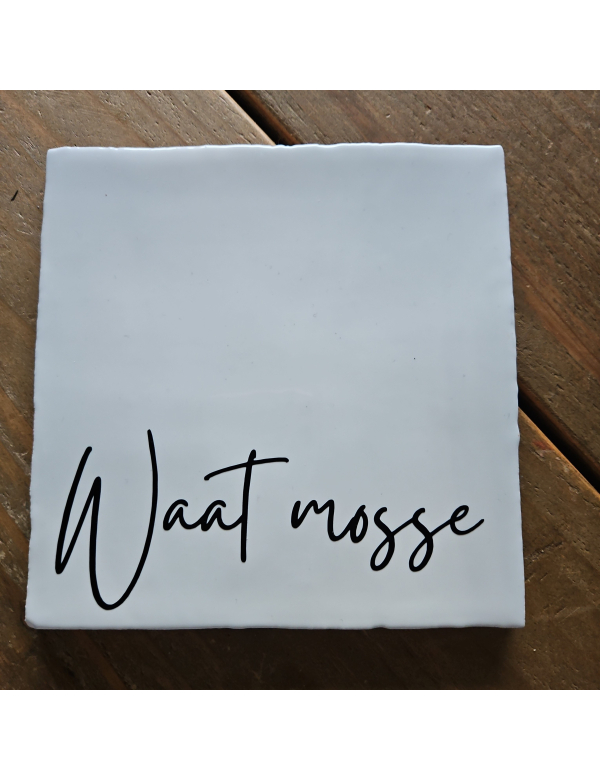 Waat mosse zwart wit Waat mosse zwart wit