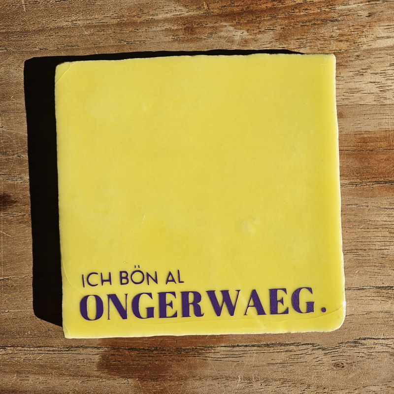 Ich bön al ongerwaeg