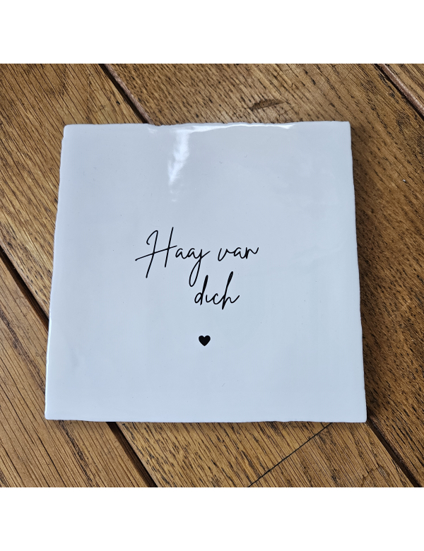 Haaj van dich zwart wit Haaj van dich zwart wit